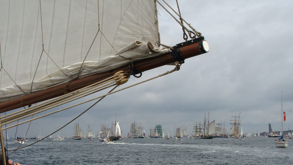 Kieler Förde während der Kieler Woche