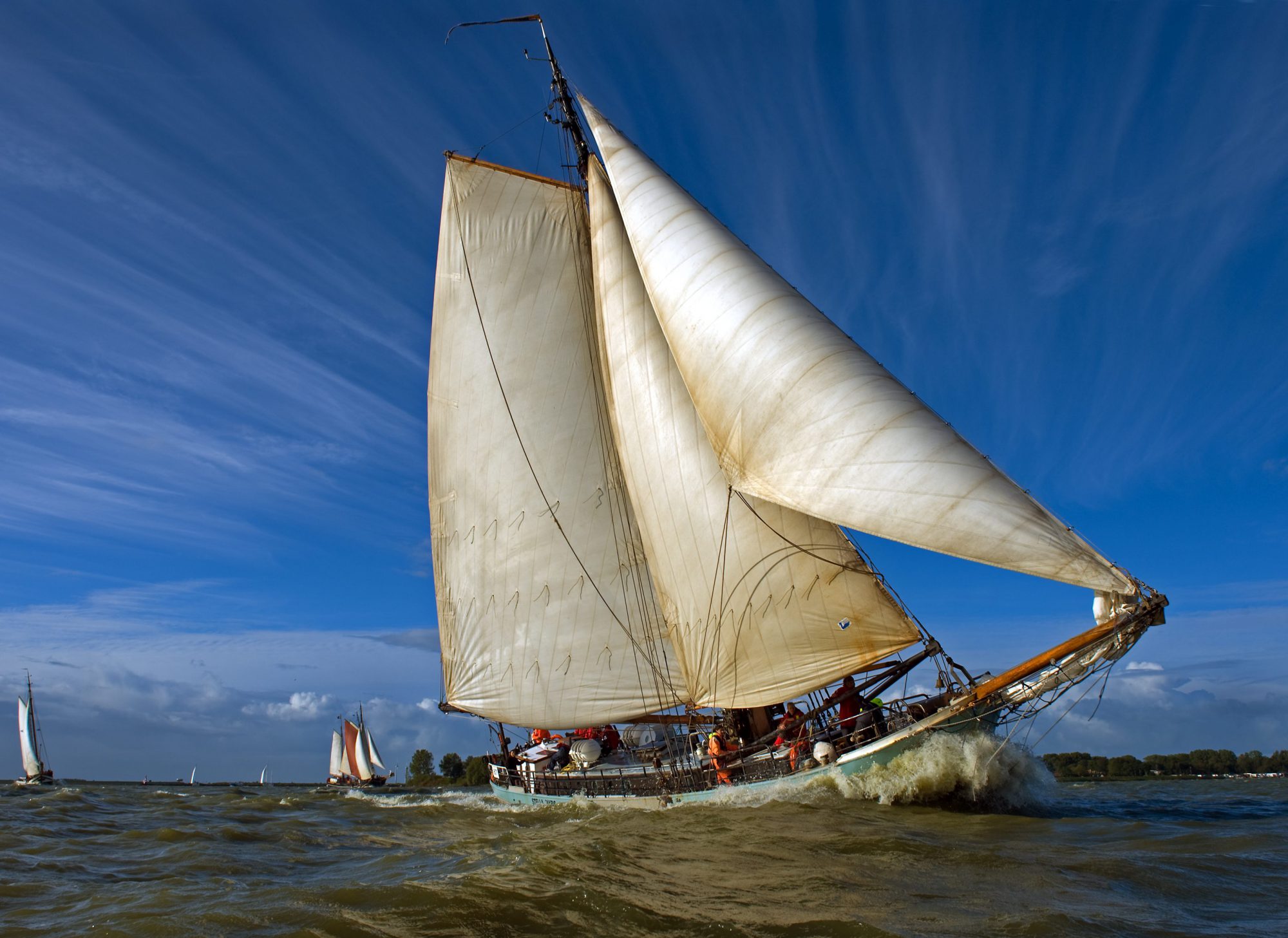 Stella Maris beim Regattasegeln